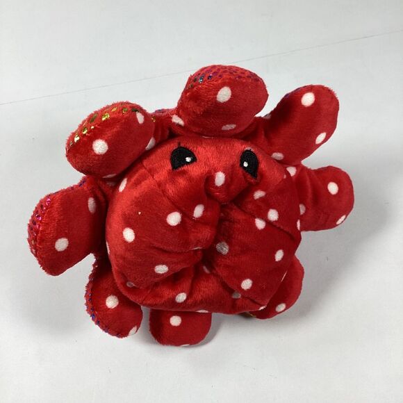 2 Tee Turtle Octopus Reversible Flip Mood Plush Stuffed Toys - Picture 16 of 16